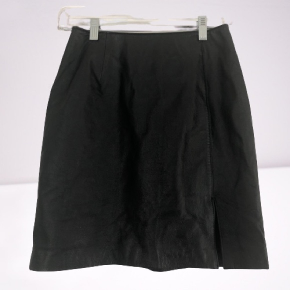 Vintage Newport News Leather Skirt NWOT